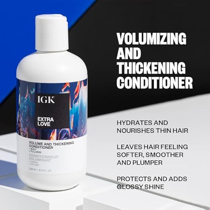 iGK EXTRA LOVE VOLUME HAIR CONDITIONER, 8 FL. OZ. - Image 3